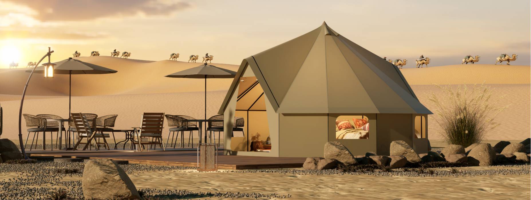 金平区露营酒店帐篷产品