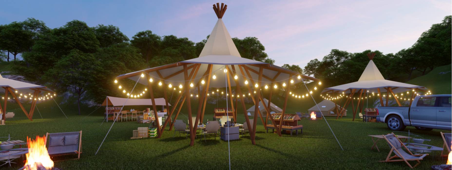 金平区露营帐篷酒店厂家